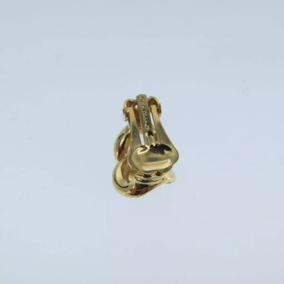 Christian Dior Earring metal Gold Tone Auth - Picture 12 of 12